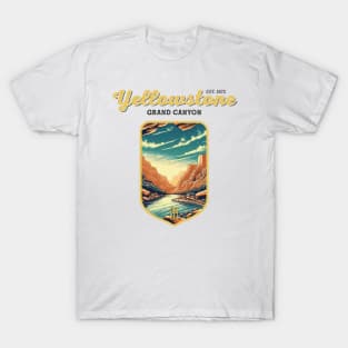 USA - NATIONAL PARK - YELLOWSTONE Grand Canyon of the Yellowstone - 6 T-Shirt